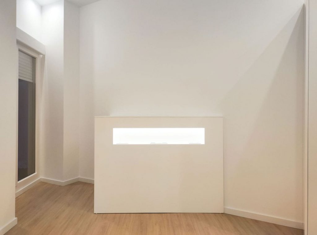 Dormitorio reformado en vivienda de calle Centelles Valencia