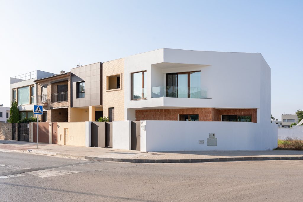 Vista exterior de la vivienda unifamiliar